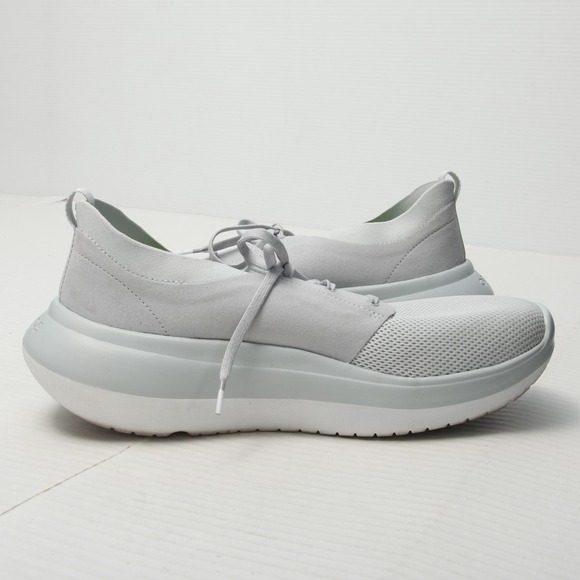 OOFOS Lace Up Shoes Mens Size 13 Gray Recovery Sneakers Low Top Athletic Comfort - Picture 7 of 13